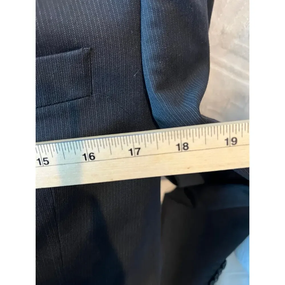 Alfani by Macy's Young Mans Wool Slim Fit Business Suit